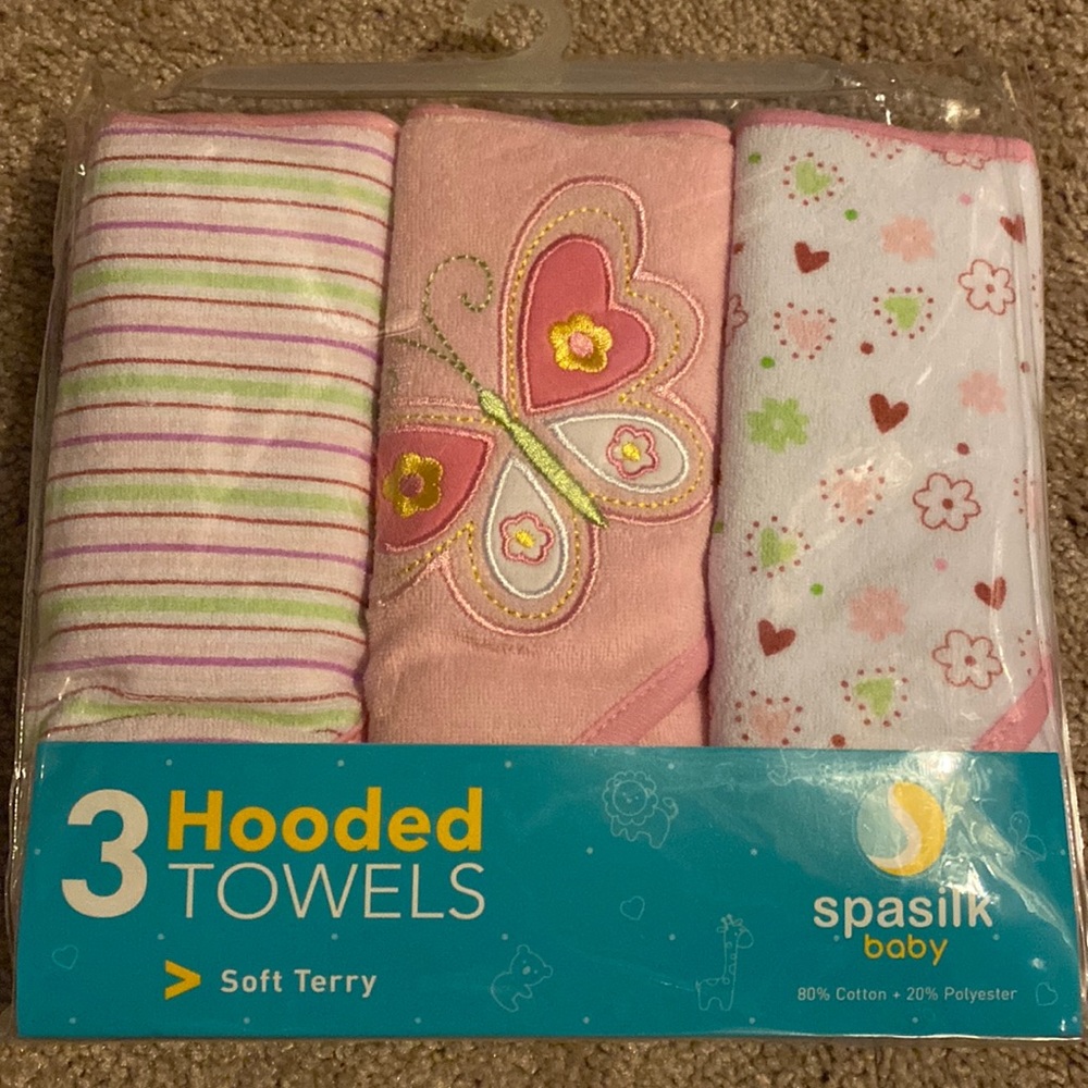 Brand new Baby hooded towels